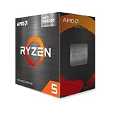 AMD Ryzen 5 5600G Prozessor (intergrierte Radeon Grafik, 6 Kerne /12 Threads, 65W TDP, AM4 Sockel, 19MB cache, Bis zu 4.4 Ghz max boost, wraith stealth Kühler)