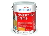 Remmers Holzschutz-Creme 3in1 kiefer, 5 Liter, tropffreie Holzlasur für aussen, 3facher Holzschutz mit Imprägnierung + Grundierung + L