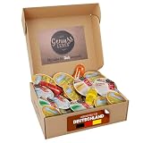 Genussleben Frühstücksbox herzhafte Verführung mit 500g köstlicher, haltbarer Wurst für Camping, Outdoor, Frühstück oder Z