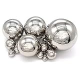 Tucireat Dekokugel Silber 15 Stück Gartenkugeln für Außen Dekokugeln für Garten Deko Kugel Garten Edelstahl Gartenkugel Spiegelpoliert Hohlkugel Deko-Kugel Edelstahlkugeln Kugel Gartenkugel 16-120