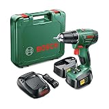 Bosch PSR 1800 LI-2 Bohrmaschine, ohne Schlüssel, Grün, 1,2 kg