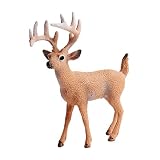 CONGARTENO 1 Stk Kuchen Dekorieren Hirsch Hirschfiguren Merch Topper Waldtierkuchen Kuchen Topper Kuchendekoration Kuchen-nivellierer Kuchen Verzieren Elch Bausatz Pvc Brow