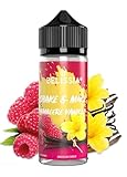 Belissia Shake and Make - Himbeer-Vanille - Hochdosiertes Lebensmittel Aroma 10ml mit praktischer Schüttelflasche zum mischen. Für Lebensmittel, Kochen, Backen, Hobby, Raumerfrischung