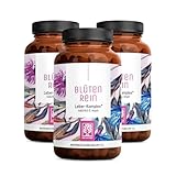 Blütenrein Mariendistel Artischocke Löwenzahn Kapseln - Vorteilsbundle 3er Paket - Leber Komplex mit Cholin - Mariendistel Hochdosiert 80% Silymarin 200 mg - 120 Kap