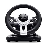 SPIRIT OF GAMER – RACE WHEEL PRO 2 – Gaming Racing Lenkrad, Paletten und Getriebehebel - Lenkraddrehung - Montagewinkel - Dual-Vibrationsmotor - PS4 / XBOX ONE/PC/SWITCH