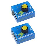 eMagTech 2 Stück RC Motor Servo Tester ESC Konsistenz Regler Kontroller Remote-Drehzahlregler Digital CCPM Multi S