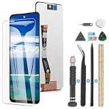 RongZy Display für Motorola Moto G54 5G XT2343-1 XT2343-2 LCD-Touchscreen interner Digitizer für Motorola Moto G54 5G Ersatz Montage mit Werkzeugset (schwarz)