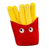 Clenp Plüschpuppe, Cartoon Simulation Pizza Pommes Frites Design Sofa Kissen Gefüllte Plüschpuppe EIN 30
