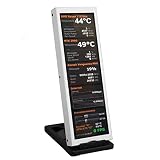 7,9-Zoll-PC-Temperaturmonitor mit Großem Bildschirm, CPU-GPU-SSD-Datenüberwachungspanel mit Metallgehäuse für AIDA64-Hardw