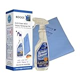 ROGGE Duo-Clean Maxi, 750ml Bildschirmreiniger inkl. Microfasertuch 38x40cm. Bildschirmreiniger-Screen Cleaner- Display Cleaner für LCD-TFT-LED+OLED. streifenfreie Reinigung mit Anti-Statik-Effek