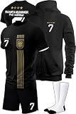 IIIII20Fo7IIIII Fussball Deutschland Trikot Em 2024 Kinder mit eigenem Namen personalisiert - Jungen National Fußball Kind Trikots - Jungs Fanartikel deutsche Nationalmannschaft ZT5BG