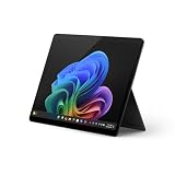 Microsoft Surface Pro | Copilot+ PC | 13” OLED Touchscreen | Snapdragon® X Elite (12 Kerne) | 16GB RAM | 256GB SSD | neuestes Modell, 11. Edition | Schwarz | exk