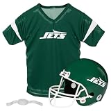 Franklin Sports NFL Kinder Helm + Trikot Sets - Youth NFL Team Uniform Sets - Kostüm Set - Helm, Trikot + Kinnriemen, M