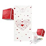 BOOM! Gutscheinbox Explosionsbox Gift Card mit Konfetti, DIY Geschenkverpackung für Geburtstag, Weihnachten, Konzerte - Geldgeschenke für Mann, Frau, Kollegen, Familie, Kinder - Lustig Geburtstagsk
