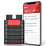 KINGBOLEN EDIAG OBD2 Diagnosegerät Bluetooth,Multibrand Vollständiges System Kfz Diagnosegerät Mit Aktiver Test, ECU-Codierung, Auto VIN,15 Rückstellfunktion,für iPhone &