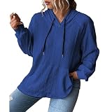 Uwdiohq Sommermode Damen 2024 Sale Basic Hoodie Damen Oversized Royal Blauer Pullover Damen Jacke Mit Kapuze Damen Sweatshirt Maedchen 158 Sweatjacke Mit Anker Damen Pullover Jacke My O