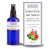 Super Aura Reinigungsspray - Super Aura Spray & Chakra Reparatur - Mit ätherischen Ölen aus Bergamotte, Bitterorange und Patchouli - Aura & Raumspray 50