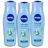 3 er Pack NIVEA Volume Wonder Shampoo 3 x 250
