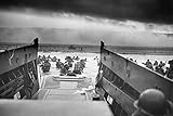 Leinwand Wandkunst Malerei 40 * 60cm Senza Cornice Into the Jaws of Death (944 - Photo Print Decor World War II Photo WWII 2 Two Omaha B