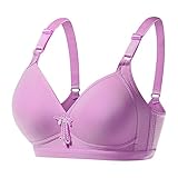 BH Damen Ohne Bügel, Günstig Push Up Unterwäsche Tages BH Sport BH Soft Weicher, Bustier Sexy Mode Stil Sale Bralette Leicht Atmungsaktiv, Bra Anti Sagging Sport BH B