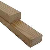 Gartenwelt Riegelsberger Kantholz Lärche 35 x 55 mm Höhe 30 cm Konstruktionsholz Unterkonstruktion 4-seitig g