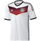 adidas Herren Trainingsshirt DFB Trikot Home WM, White/Black/Victory Red/Matte Silver, XL