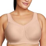Glamorise Damen Wonderwire-Sport-BH Hohe Belastung, Haut,95H