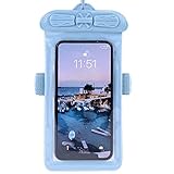Vaxson Hülle Blau, kompatibel mit ASUS ROG Phone II 2 (ZS660KL), wasserdichte Tasche Handyhülle Waterproof Pouch Case [Nicht Displayschutzfolie Schutzfolie ] N