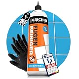 FRISCHER PROFESSIONAL 1000ml Fliesenreiniger & Fugenreiniger Konzentrat EXTRA STARK - Reiniger zum Entfernen von hartnäckigen Verschmutzungen, Kalk, Schmutz im Bad oder F