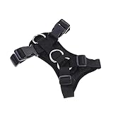 HAPINARY Hundegeschirr Haustierprodukte Mesh-träger Für Haustiere Netzgurt Haustier Geschirr Welpenjacke Black