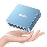 Trycoo WI-6 Mini PC 16 GB RAM 512 GB M.2 SSD, Intel 12. Generation N95 (bis zu 3,4 GHz) Mini Computer, 4K Mini Desktop PC Windows 11 Pro, Gigabit-Ethernet/WiFi/BT/2* HDMI/USB-C, für Alltag Verw