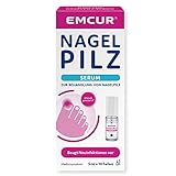 Emcur® Serum | mit Behandlungsplan | mit 10 Nagelfeilen | Zehennägel Fingernägel | als Fläschchen mit Applikator | 5 ml I ausreichend für bis zu 3 M