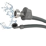 Universal 1,5 m Aquastop Schlauch für Geschirrspüler, Waschmaschine,3/4 zoll schlauch zulaufschlauch mit aquastop，haushaltsüblicher Anschluss Sicherheits-S