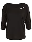 WINSHAPE Damen Ultra Leichtes Modal-3/4-arm Mcs001 3/4-arm Shirt, Schwarz, XL EU
