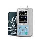 Pulox ABDM-50 Ambulantes Blutdruckmessgerät - Automatische Langzeit-Blutdruckmessung bis zu 24 Stunden - Inkl. Zubehör und PC-Softw