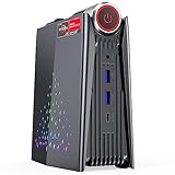 ACEMAGICIAN Mini PC AMD Ryzen 7 5700U (bis zu 4,3 GHz), 32GB RAM 512GB SSD Micro Desktop Computer【3-Modi-Anpassung, WiFi 6 Bluetooth 5.2, HDMI/DP/Typ-C 3】