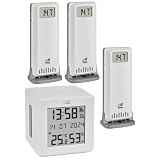 TFA Dostmann WLAN Gateway TFA.me ID-01, 35.8103.99 incl. 3 x Temperatur/Luftfeuchtesender, TFA.me Portal für PC/Smartphone/Tablet, Klimak