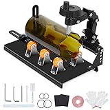 Glasflaschenschneider-Set, FIXM DIY Glasschneider für Flaschen mit verstellbarer Breite, DIY jegliche Kunstwerke mit einem kompletten Zubehör-S