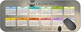 YENDOSTEEN Gaming Mauspad 2022 Jahre Kalender mit Urlaub, Mann Illusion Nebel MP1018 Mausp