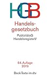 Handelsgesetzbuch HGB: mit Seehandelsrecht, mit Wechselgesetz und Scheckgesetz und Publizitätsg
