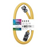 FITT LILY 5/8' (15mm) 2 m, Schlauch für die Verbindung zwischen Schlauchwagen- oder trommel und Wasserquelle, mit Anschlussstück