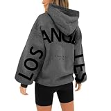 Retouren Kaufen, Damen Hoodie Oversize Unisex-Kapuzenpullover Mit Drachen-Logo-Aufdruck, Langärmelig, Lässig, Mit Lockeren Taschen Weinroter Pullover Damen Black Friday Angebote 2024 D