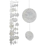 Capiz Windspiel Giovane ca 90 cm L Perlmutt W