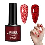 Langlebiger Nagellack, knisternder Nagellack – Crackle-UV-Gel, Zubehör für Damen, für Wohnzimmer, Zuhause, Urlaub, Ball, Dating