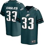 Philadelphia Eagles NFL Jersey Trikot T-Shirt Shirt ** Core Foundation ** (DE/NL/SE/PL, Alphanumerisch, M, Regular, Regular, Schwarz)