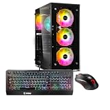 Memory PC Gamer Intel i9-11900KF 8X 5.4 GHz, 32 GB DDR4 RAM, 1 TB SSD, RTX 4060 8GB, Windows 11 Pro + MSI Maus und Tastatur Bundle, WLAN