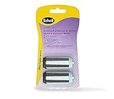 Scholl EXPERTCARE Ersatzrollen – 2 in 1 Ersatzrolle zum Hornhaut entfernen und glätten – Nachfüller für die elektrischen Hornhautentferner von S