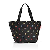 reisenthel shopper M in Dots – Geräumige Shopping Bag und edle Handtasche in einem – Aus wasserabweisendem M