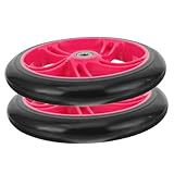 Parliky 2st Skateboard-räder Tretroller-Rad Scooter-zubehör Lagerdesignräder Scooter-versorgung Mehrzweckräder Radersatz Ersatzrad Ersatzräder Für Roller Universalrad S