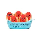 WHAT DO YOU MEME? Emotionale Unterstützung Hot Dogs - Emotionale Unterstützung Plüsch, süße Sachen & lustige Geschenke von Relatab